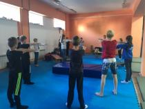 Тренинг со спортсменами Тхэквондо, пос. Ждановский Нижегородская область